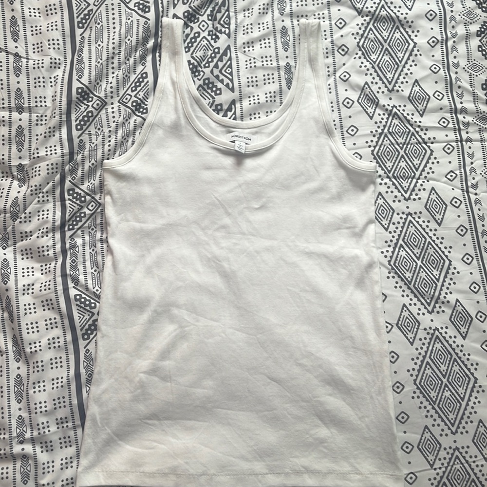 Nordstrom Tank Top White L